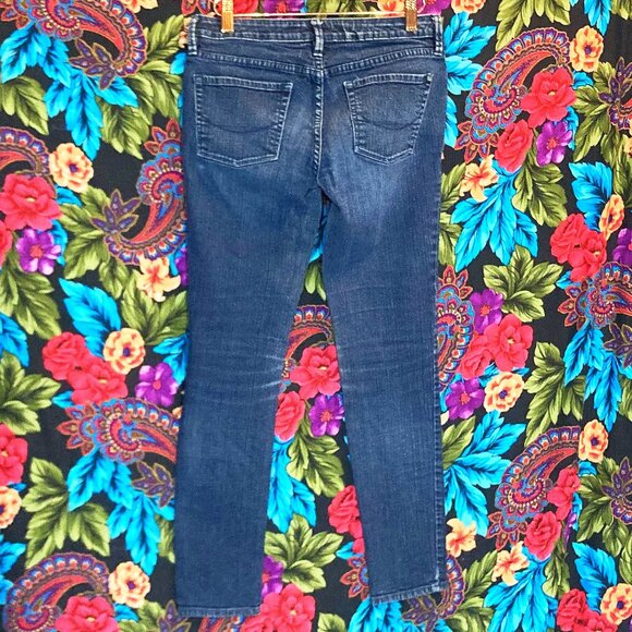 WOMEN'S BULLHEAD JEANS EXTREME SKINNY SIZE 7 DENIM BLUE JEAN PANTS LOW RISE - Picture 2 of 3